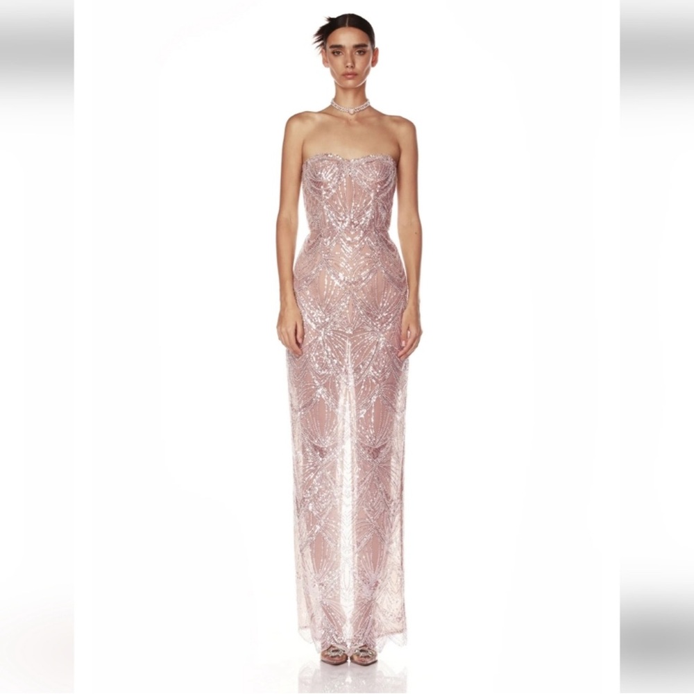 Bronx and Banco Giselle Blush Gown - XS